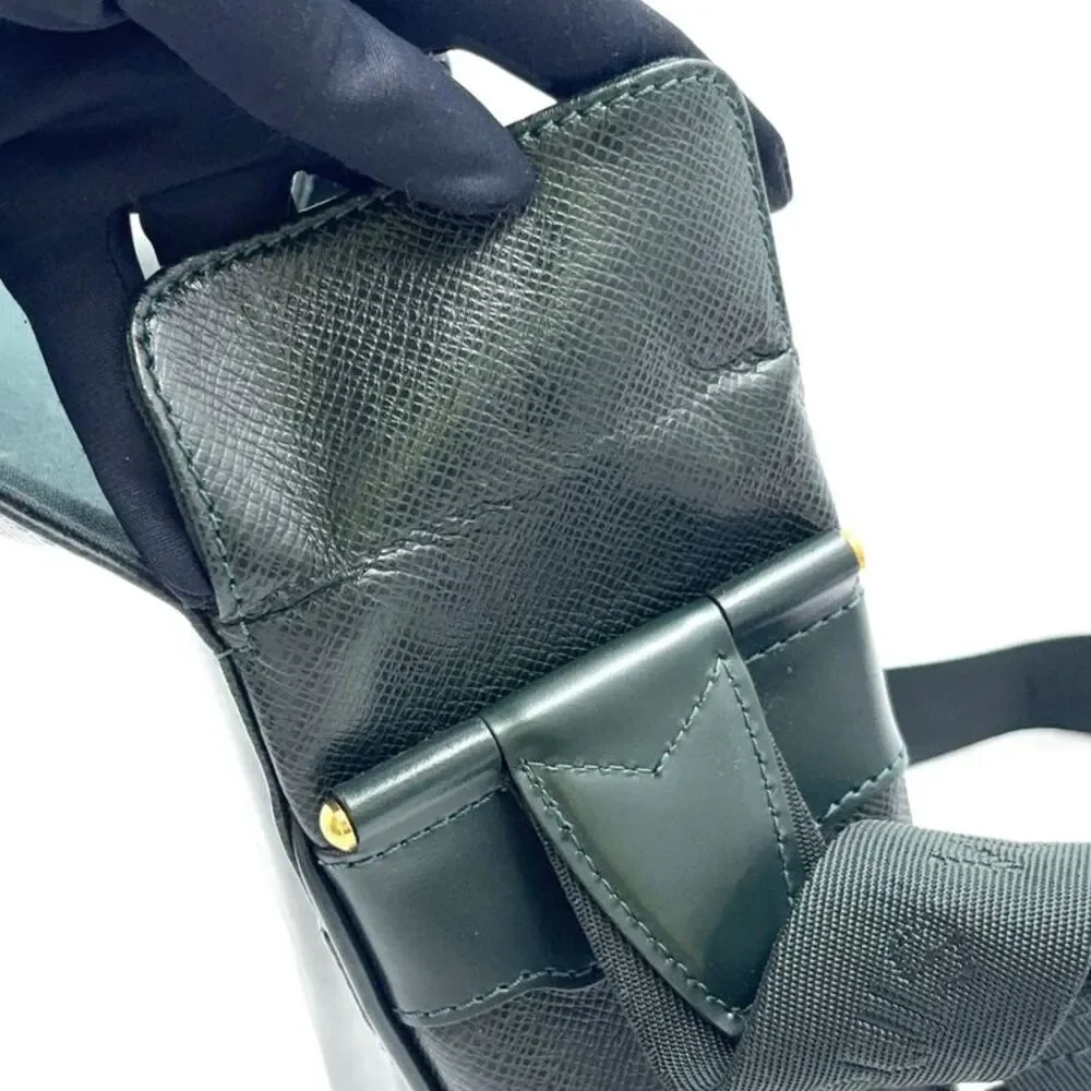 Louis Vuitton Yaranga Taiga Leather Shoulder Bag